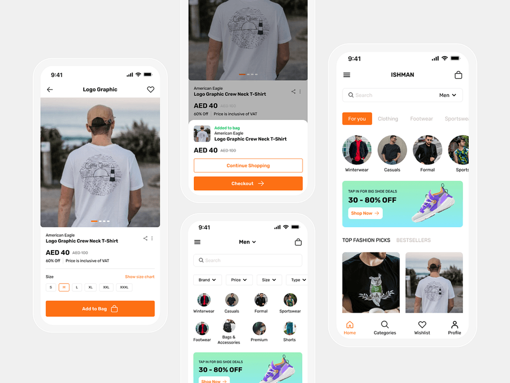 ISHMAN clothing store