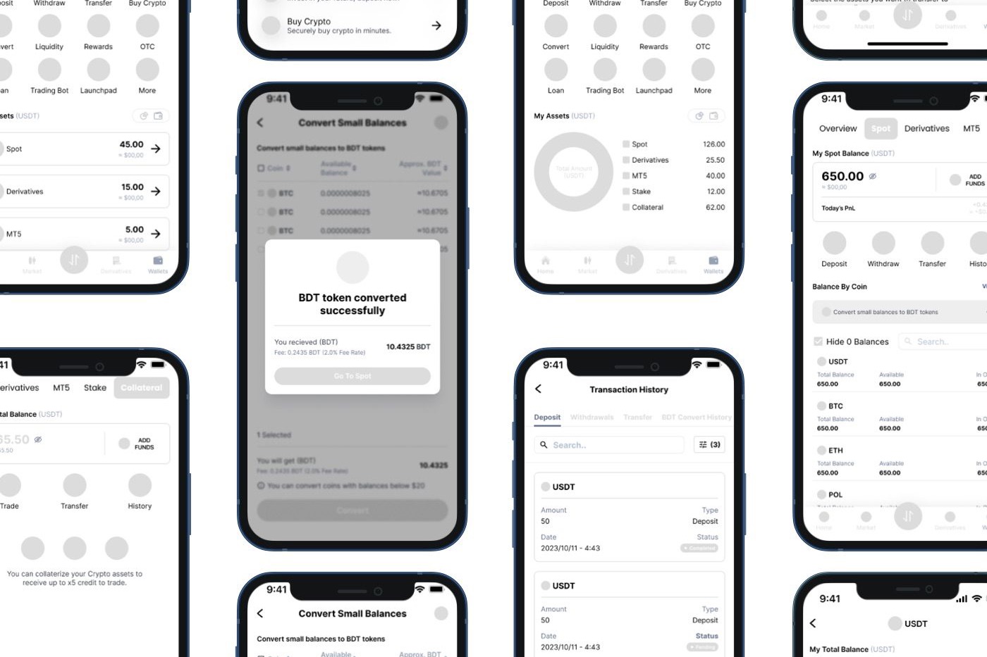 Low-fi wireframe flow